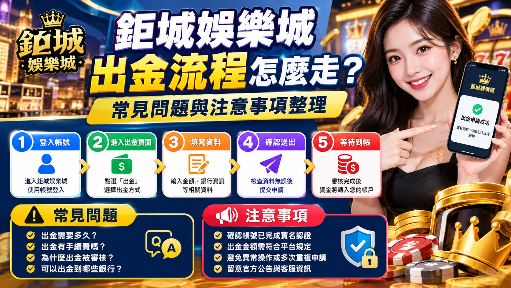 想確認個人洗碼進度與每日免費提款額度，可先至後台檢視當前帳戶狀態。